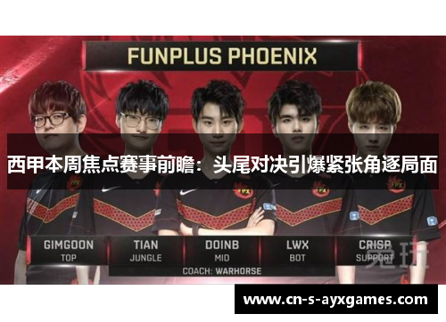 西甲本周焦点赛事前瞻：头尾对决引爆紧张角逐局面